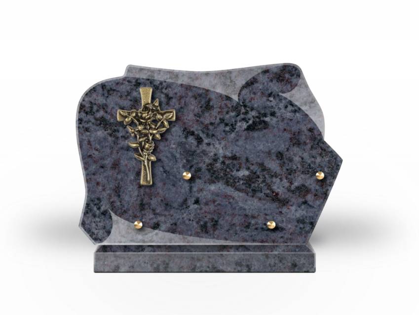 Handmade Granite Memorial Plaque