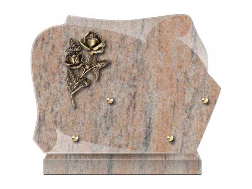 Handmade Granite Memorial Plaque