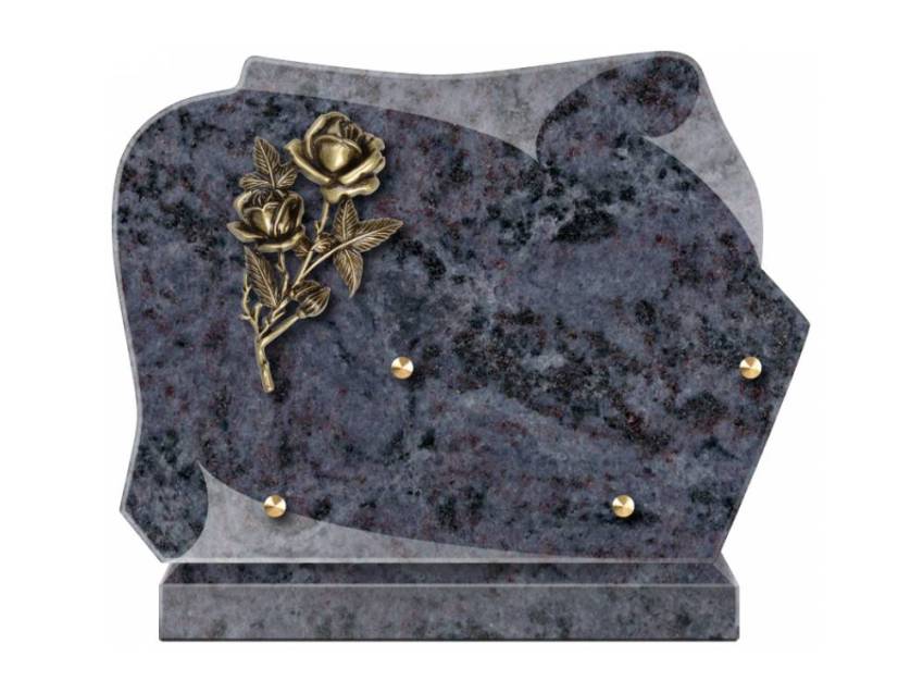 Handmade Granite Memorial Plaque