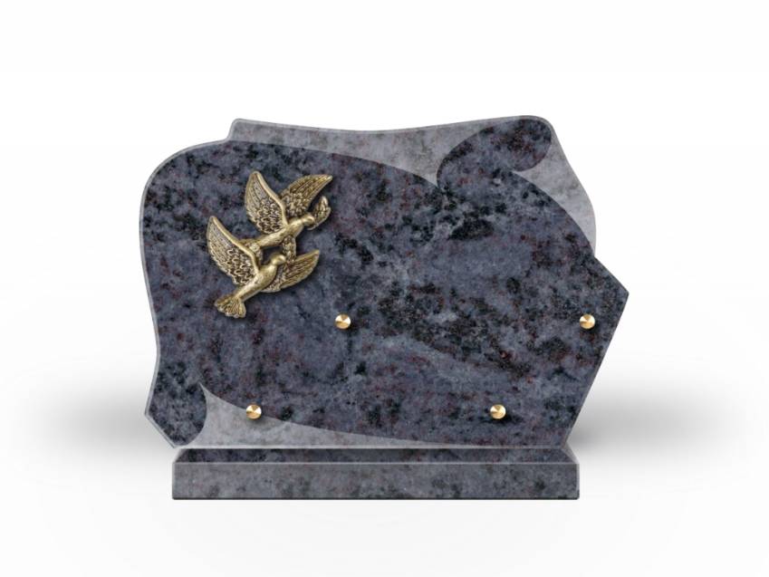 Handmade Granite Memorial Plaque