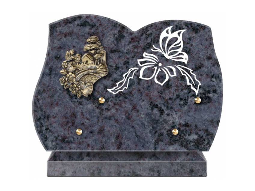 Handmade Granite Memorial Plaque