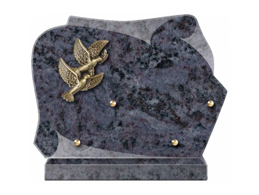 Handmade Granite Memorial Plaque