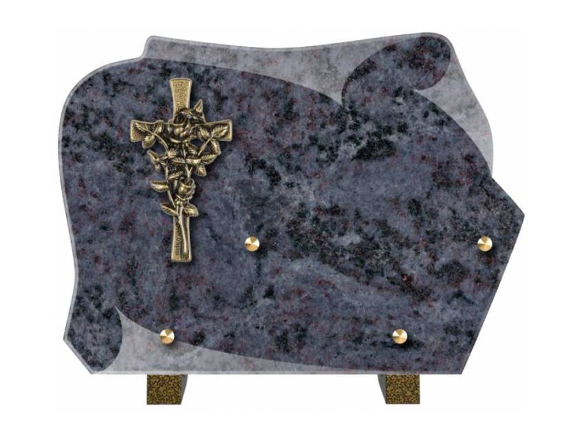 Handmade Granite Memorial Plaque