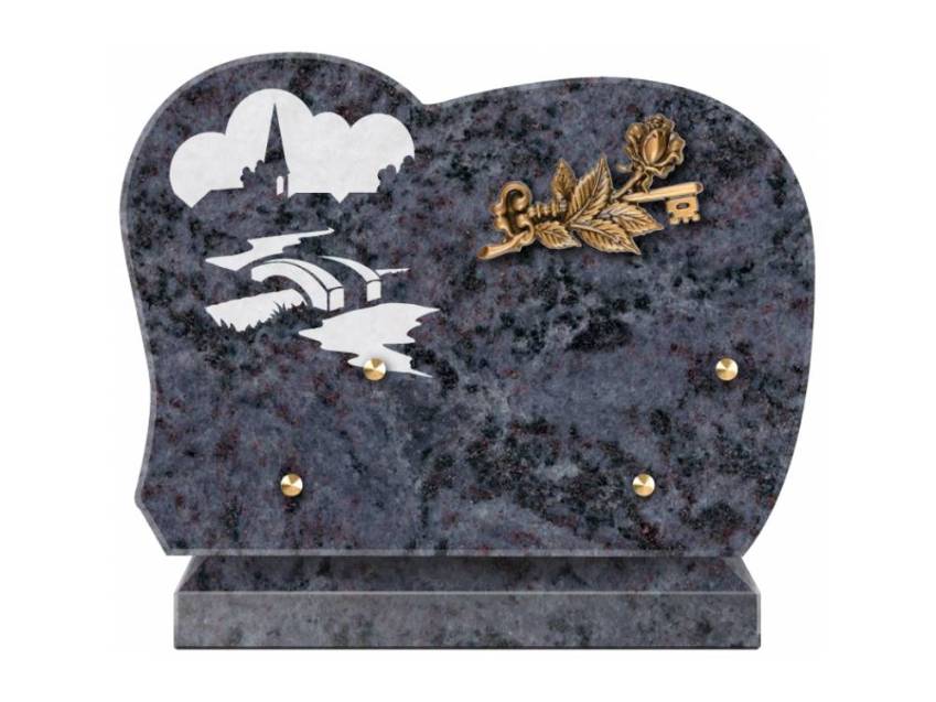 Handmade Granite Memorial Plaque