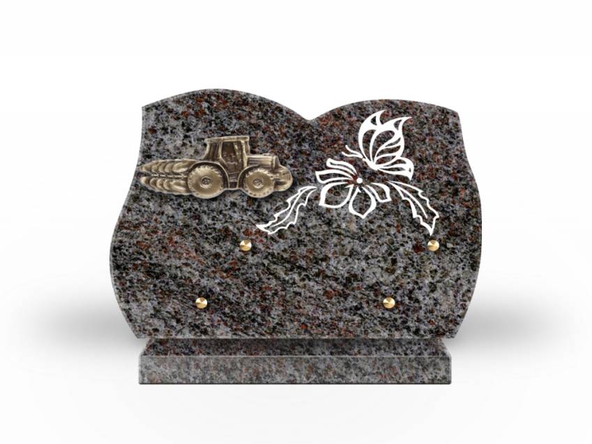 Handmade Granite Memorial Plaque