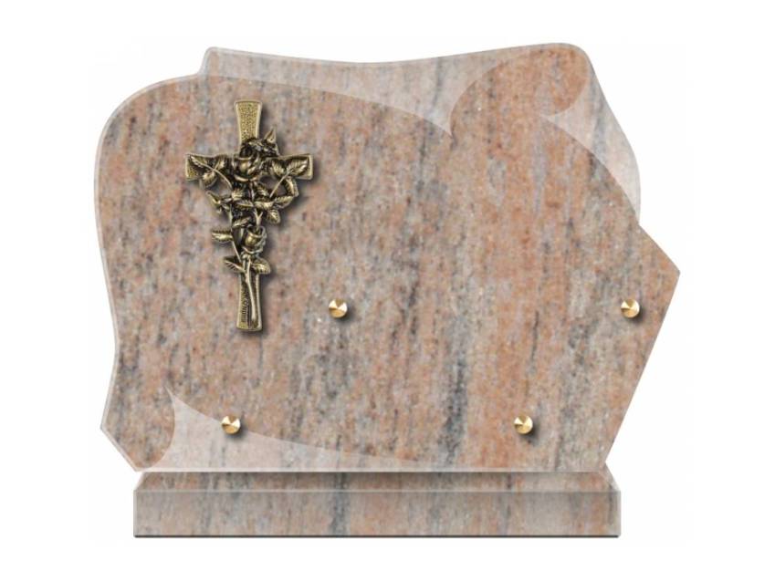 Handmade Granite Memorial Plaque