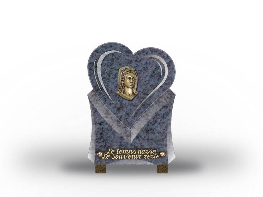 Granite Heart Aesthetic Plaque.