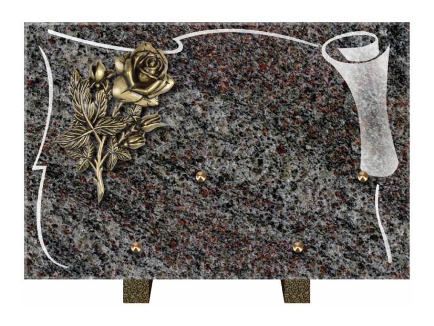 Viloria funeral plaque
