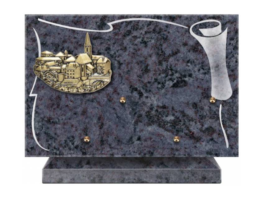 Plaque Granit Rectangle rituel