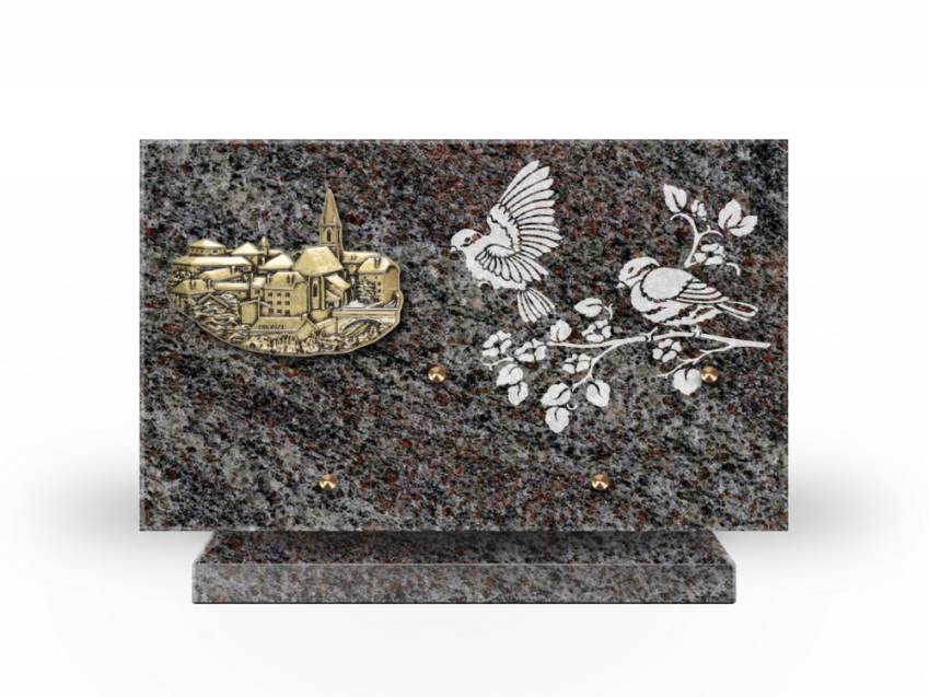 Plaque Granit Rectangle rituel