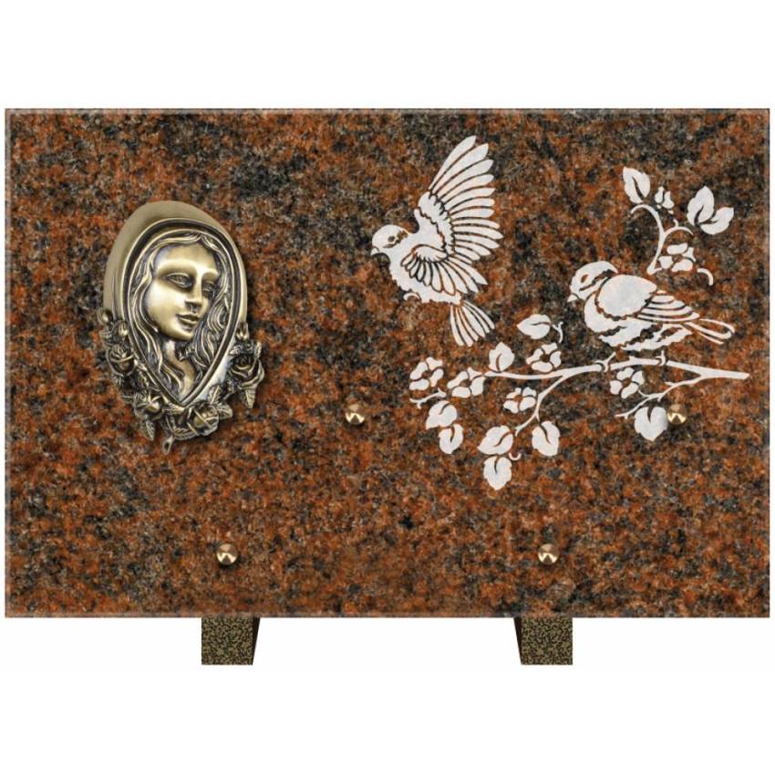 Viloria funeral plaque