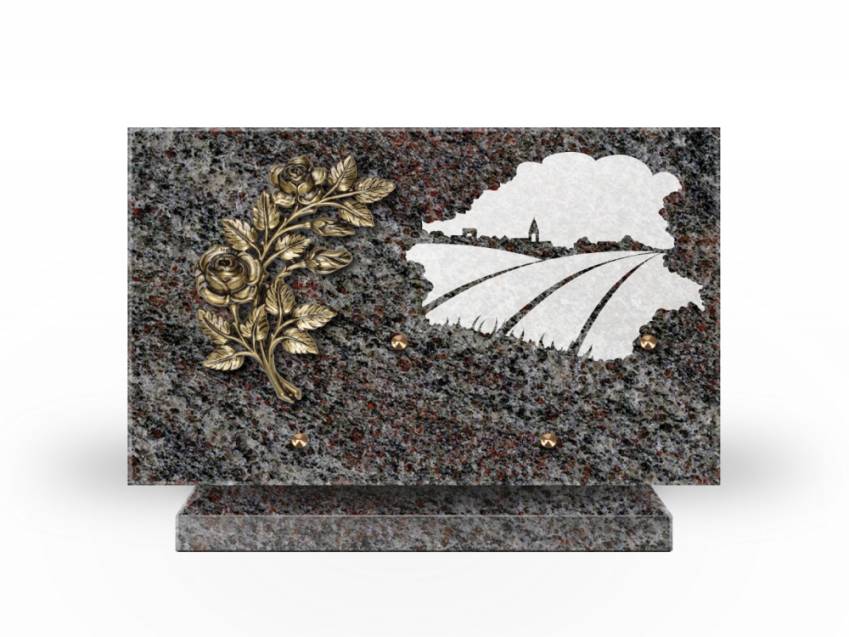 Plaque Granit Rectangle rituel