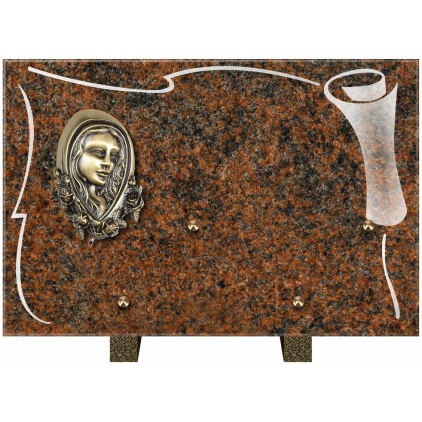 Viloria funeral plaque