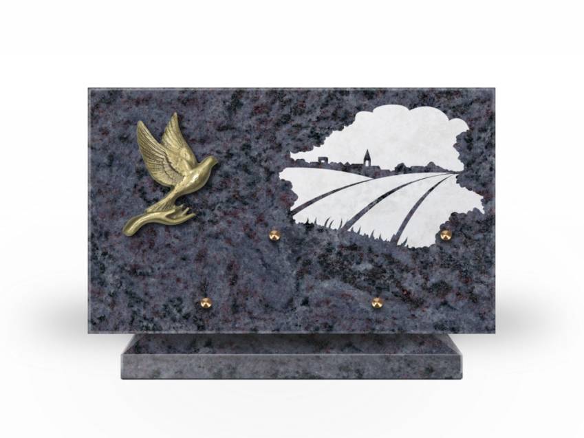 Plaque Granit Rectangle rituel