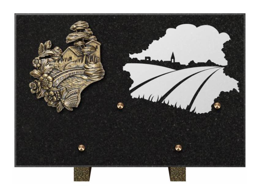 Viloria funeral plaque