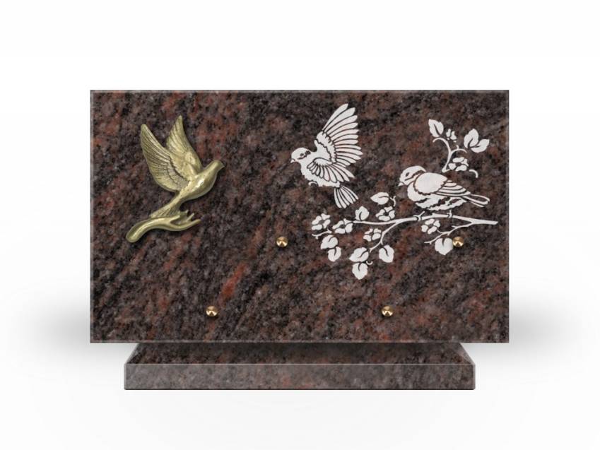 Plaque Granit Rectangle rituel