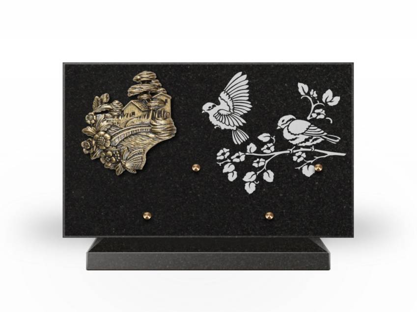 Plaque Granit Rectangle rituel