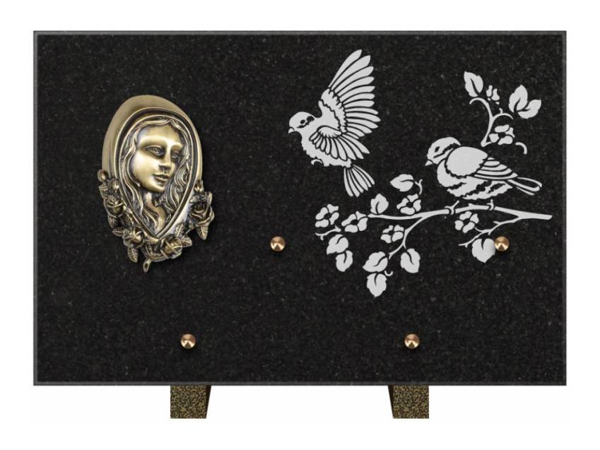 Viloria funeral plaque