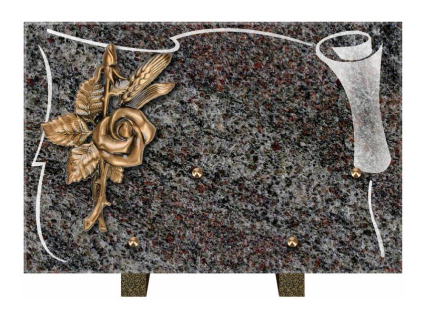 Viloria funeral plaque