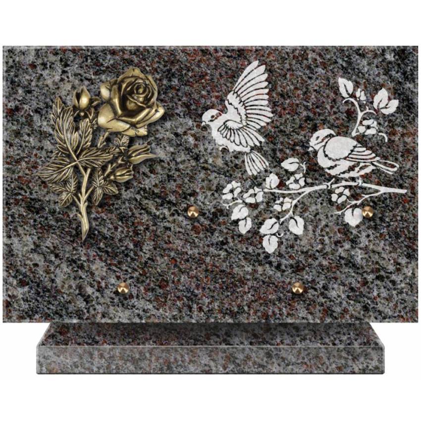 Viloria funeral plaque