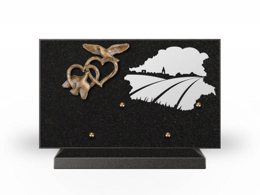 Plaque Granit Rectangle rituel