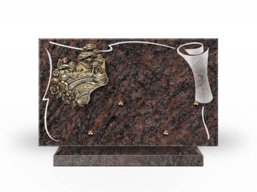 Plaque Granit Rectangle rituel