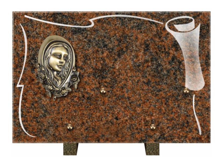Viloria funeral plaque