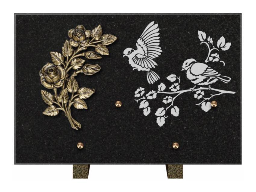 Viloria funeral plaque