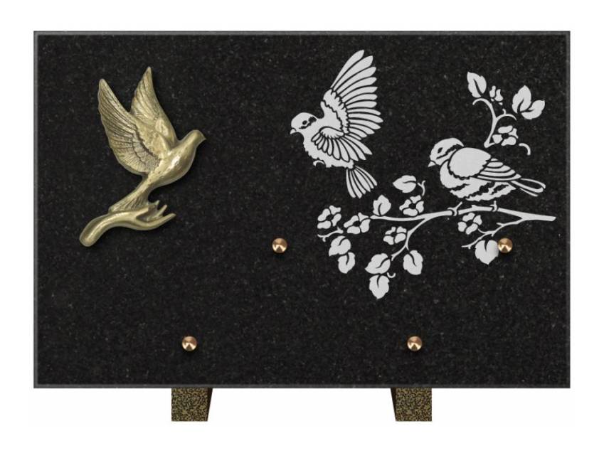Viloria funeral plaque