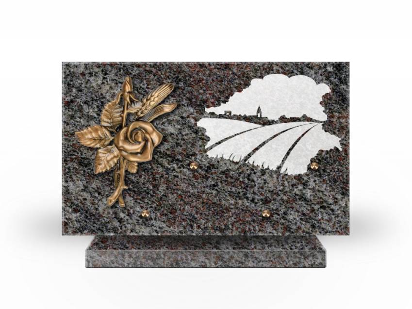 Plaque Granit Rectangle rituel