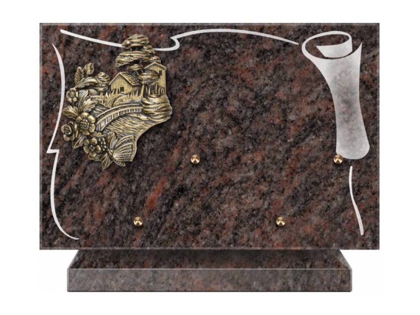 Plaque Granit Rectangle rituel