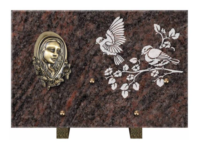Viloria funeral plaque