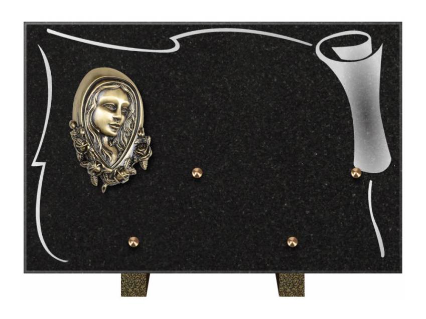 Viloria funeral plaque