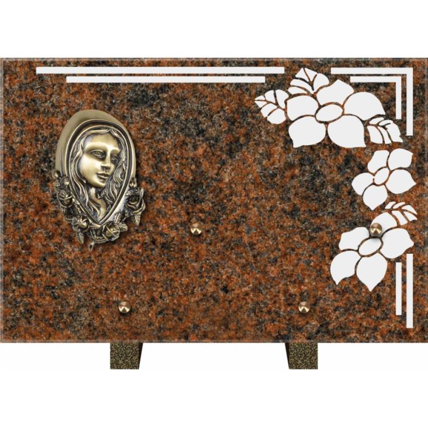 Viloria funeral plaque