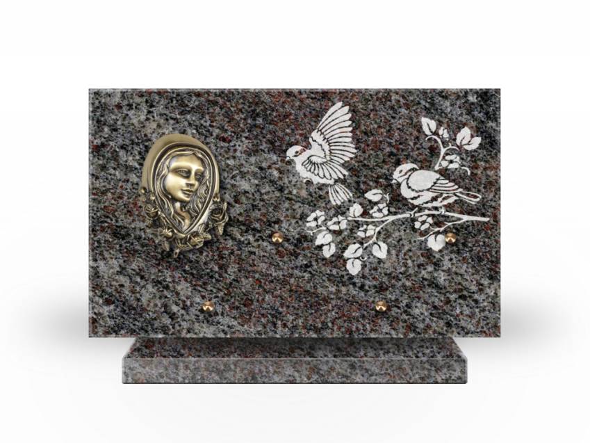 Plaque Granit Rectangle rituel