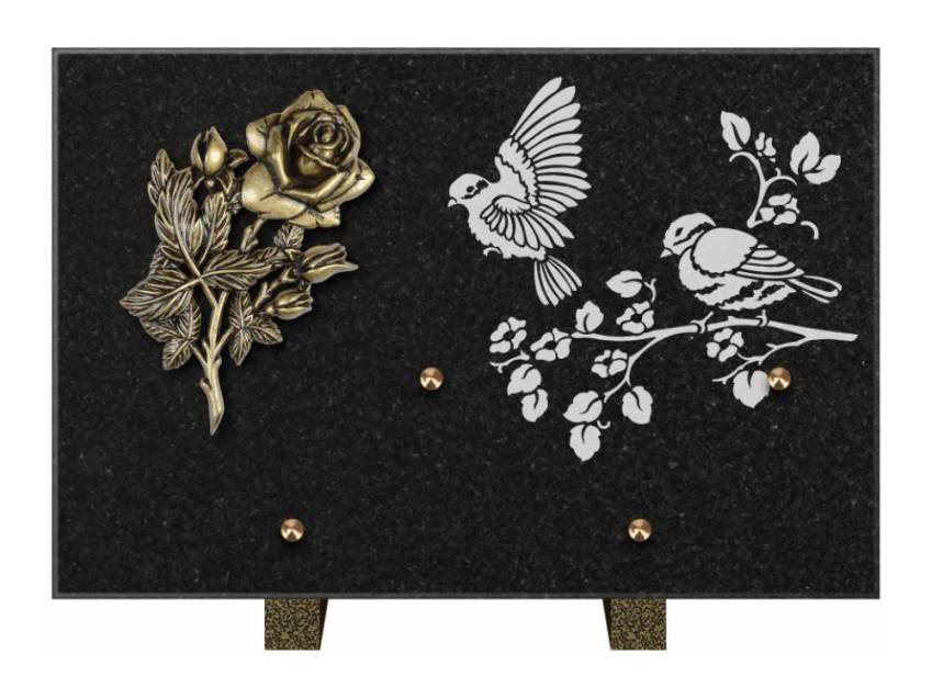 Viloria funeral plaque