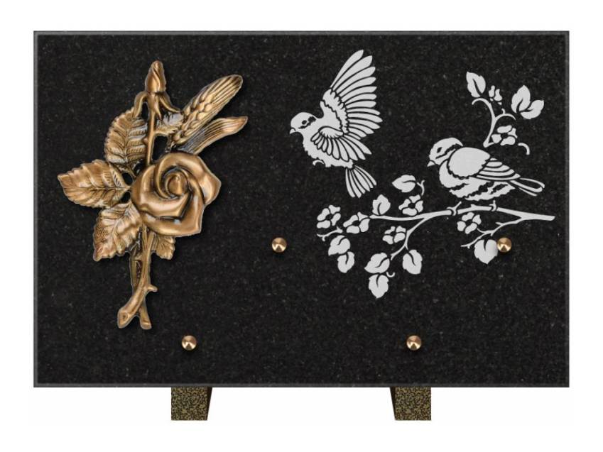 Viloria funeral plaque