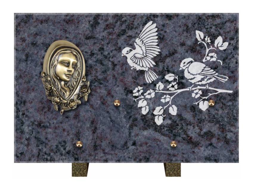 Viloria funeral plaque
