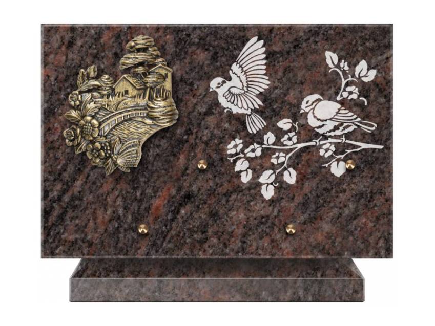 Plaque Granit Rectangle rituel