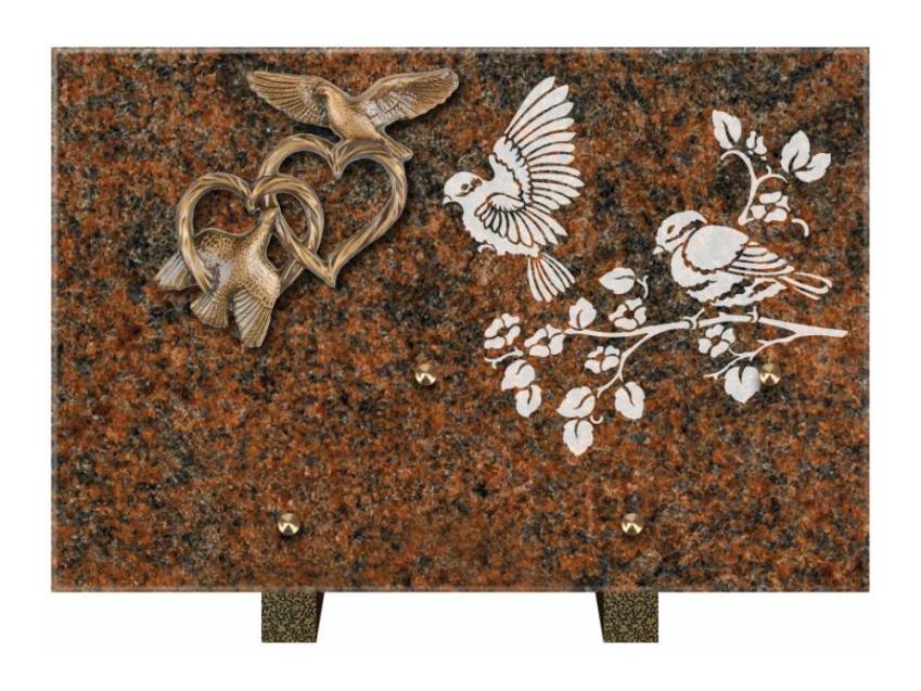 Viloria funeral plaque