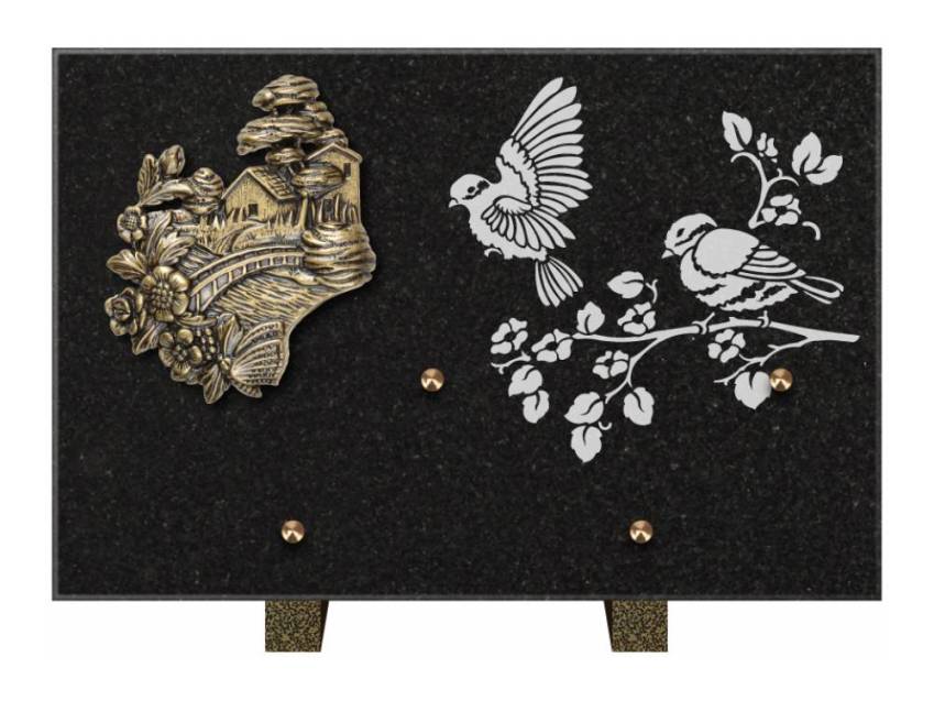 Viloria funeral plaque