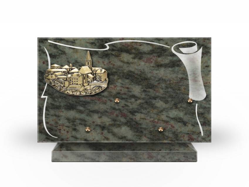 Plaque Granit Rectangle rituel