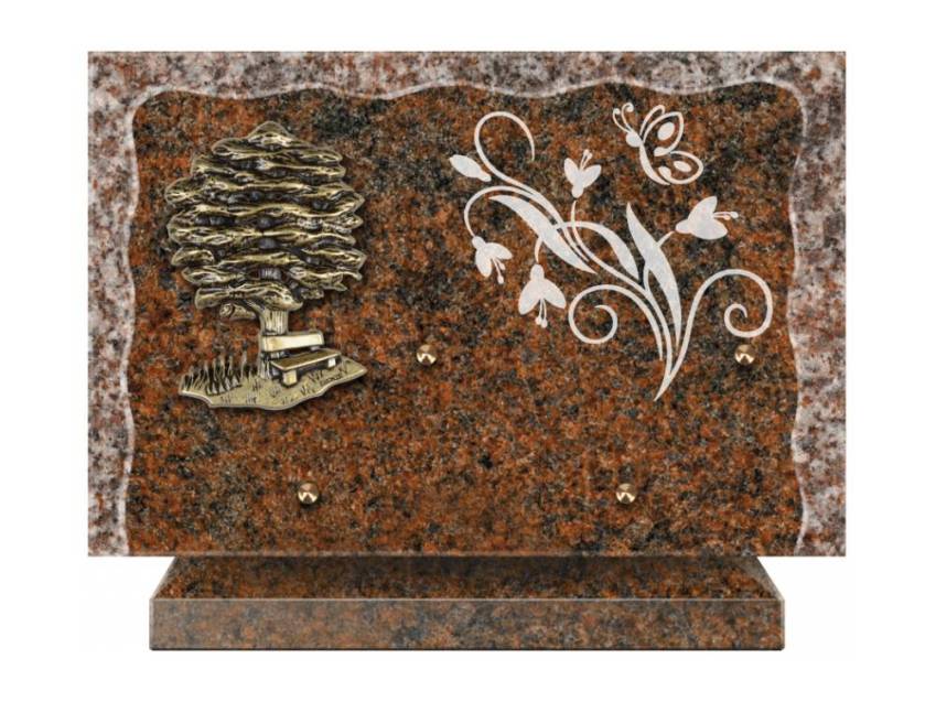 Plaque Granit Rectangle recueil