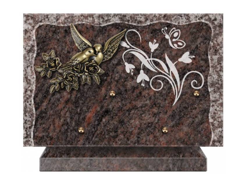 Plaque Granit Rectangle recueil