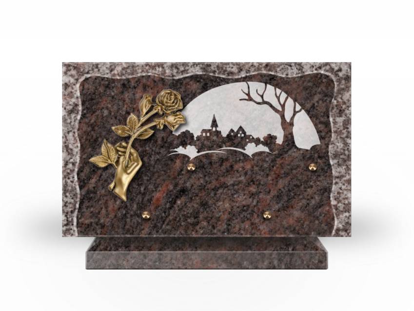 Plaque Granit Rectangle recueil