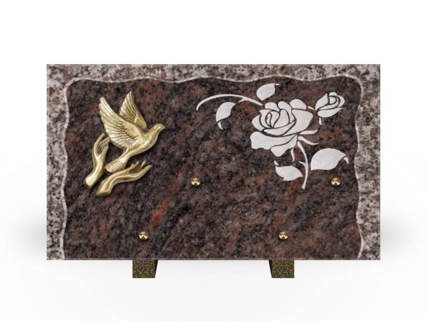 Plaque Granit Rectangle recueil