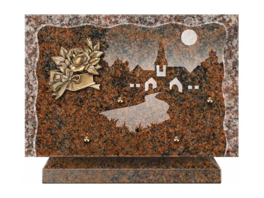 Plaque Granit Rectangle recueil