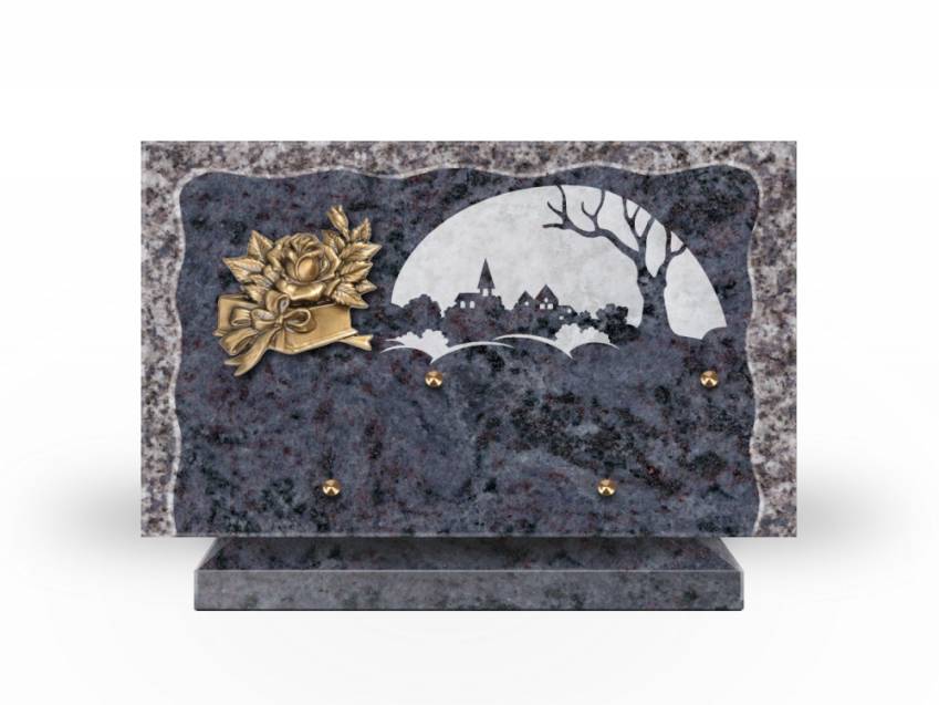 Plaque Granit Rectangle recueil