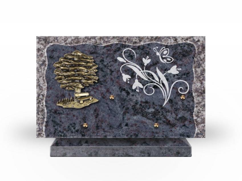 Plaque Granit Rectangle recueil