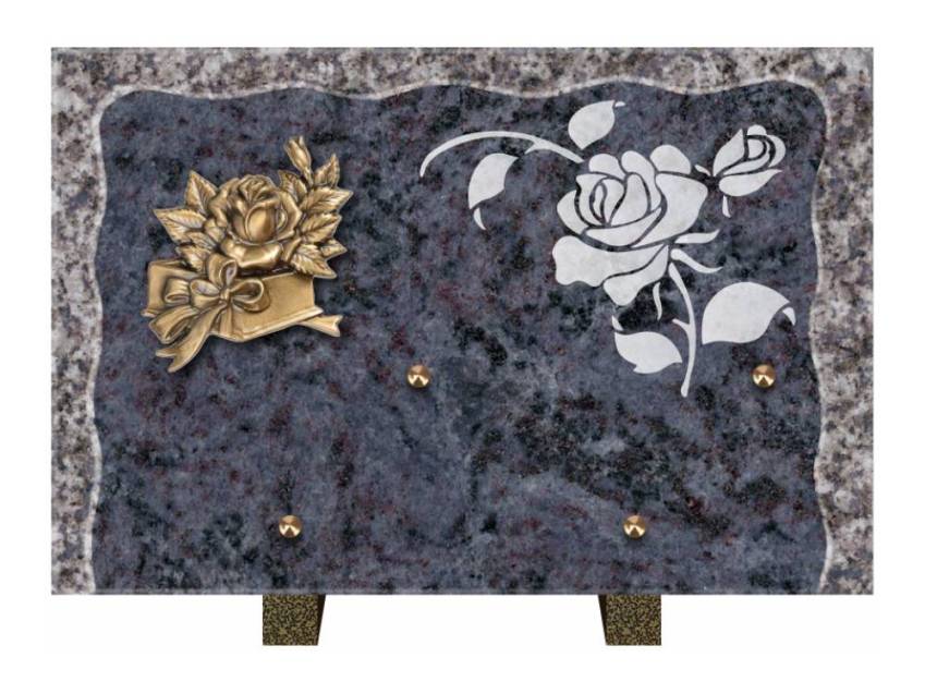 Plaque Granit Rectangle recueil